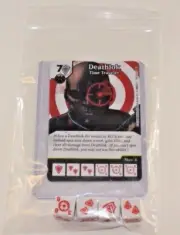 Marvel Dice Masters Civil War * DEATHLOK * RARE Uncommon Set CUR + 4 dice