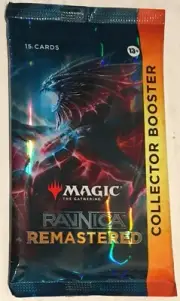 2024 Factory Sealed Magic MTG Ravnica Remastered Collector Booster Pack
