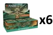 MTG Magic Streets of New Capenna SET 6-Box BOOSTER CASE FACTORY SEALED!!^