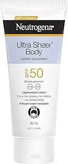 Neutrogena Ultra Sheer Body Lotion Sunscreen SPF50 85 ml