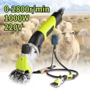 220V 1KW Hangable Shearing Machine Goat Sheep Clipper Shear Cutter Wool Scissor
