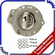INSIDE DOOR HANDLE For 06-10 JEEP COMMANDER TAN & CHROME BOLT REAR R CR2823ME4-N