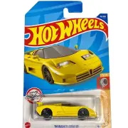 Hot Wheels '94 Bugatti EB110 SS 65/250 HW Turbo 5/10 Yellow 1:64 Die-cast 2022