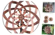 Wind Spinners for Yard and Garden Decor, Metal Kinetic Wind Sculptures Perfect