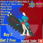 Pokémon Sword and Shield ✨ Shiny Decidueye ✨ W/ Best 6IV Customizable