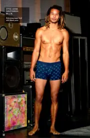 HIGH DEMAND KNIT JERSEY BOXER BRIEFS W/ LEAF ALLOVER