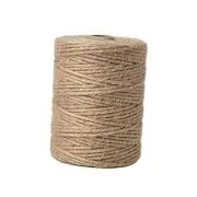 Natural Jute Twine 5mm 100 Feet Crafting Twine String for Crafts Gift, Craft