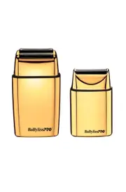 Babyliss Pro LimitedFX Collection Double & Single Foil Shaver Set Gold