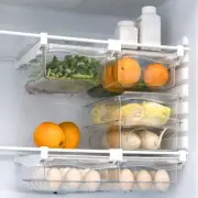 Drawer Type Food Storage Box Refrigerator Storage Holder New Fruit Organizer