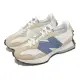 【NEW BALANCE】休閒鞋 327 米白 奶茶色 藍 女鞋 麂皮 復古 大N NB(WS327PV-B)