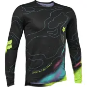 Fox FLEXAIR Lunar Jersey Black 2023