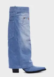 [SIMMI] Lynxx-2 Denim Boots - Blue