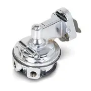 Holley Fuel Pump Mechanical - Chrome, Chevrolet Small Block, HO12-834
