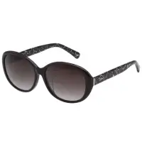 在飛比找momo購物網優惠-【LONGCHAMP】太陽眼鏡LO609SA(黑色)