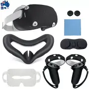 Silicone Accessories for Oculus Quest 2 VR Face/Controller Grip/Shell/Lens Cover