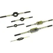 6 Piece Tap Wrench Set (3) Die Stocks (3) Straight Handles Tap & Die Holders 006
