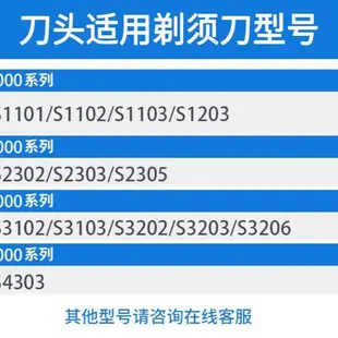 集居生活 適用飛利浦PHILIPS  電剃須刮胡刀S208 S218 S118 S106 SH30刀頭刀片刀網罩-阿拉朵