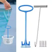 Pool Skimmer Basket Handle Universal for Swimming Pool Skimmer Basket Skimmer