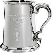 I LUV LTD 1 Pint Tankard for Glasgow Celtic FC 2019-20 Scottish Premiership Champions Pewter Beer Mug Football Soccer Memorabilia Mens Birthday Personalised Gifts