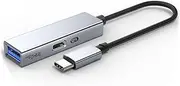 2 in 1 USB C to USB Adapter 3.2 Gen1 5Gbps USB to USB C Adapter USB C Male to USB 3.2 USB C OTG Converter for Phone