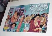 Strangers In Paradise Poster RARE! Terry Moore Entire Cast! Movie Adaptation Com