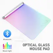 ALIENWARE Optical RGB glass mouse pad Bluetooth pickup rhythm esports mouse pad