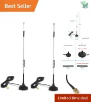 6.5~8 dBi High Gain Omni Directional Antenna with Magnetic Base & SMA Connector