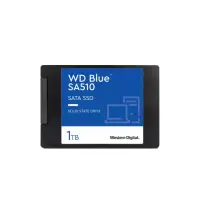 在飛比找momo購物網優惠-【WD 威騰】WD BLUE藍標 SA510 1TB 2.5