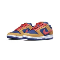 在飛比找PChome24h購物優惠-Nike SB Dunk Low 棕紅藍 BQ6817-70