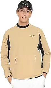[Callaway] C24215101 Men's Water Repellent Pullover Blouson (8-Way Stretch) / Golf Outerwear