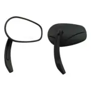 1 Pair Mirror Daboss Black, For Harley-Davidson
