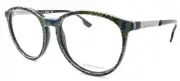 Diesel DL5117 098 Unisex Eyeglasses Frames 52-17-145 Green Blue Camo Denim