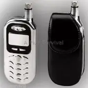 Cell Phone Hip Alcohol Whiskey Fuel Hidden Flask with Case 4 oz Stainless Steel