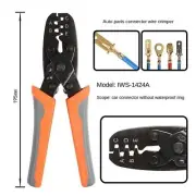 IWS-1424/IWC-1424A/B Non Insulated Open Barrel Terminal Crimp Tool Wire Crimper