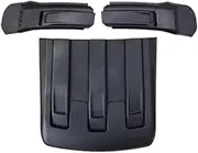 PLKGMLNO Front Air Vent Frame Bonnet Engine Hood Cover 3pcs Compatible for Ranger T9 2023 + Car Styling Body Part Accessories Exterior Sticker