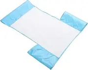 HEALSOPTHY Adult Inflatable Pool Recliner Mesh Chair with Bag Unique Design for Comfortable Water Play for Summer Pool Parties and Relaxing Floatation Experience