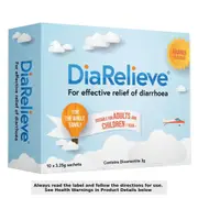 DiaRelieve Orange Flavour 10 Sachets