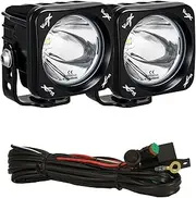 Vision X Lighting 9137834 XIL OP120KIT Optimus 2 LED 10 W/Square Kit Series Driving 20 Degree Angle 2104 LM