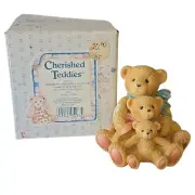 Cherished Teddies 950505 Theadore, Samantha and Tyler "Friends come in all Sz