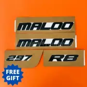 VZ HSV Maloo Gloss Black Badge Set