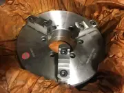 Cushman 16" 3-Jaw Self-Centering, Plain Back Lathe Chuck