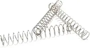 10pcs Stainless Steel Compressed Spring Non-Corrosive Springs 0.4 * 4mm Diameter(0.4X4X30mm)