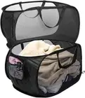 Durable Collapsible Laundry Baskets, 2PCS Mesh Pop up Laundry Hamper,Lightweight
