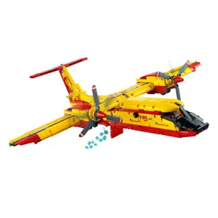 【LEGO 樂高】科技系列 42152 消防飛機(機械模型 工程玩具)