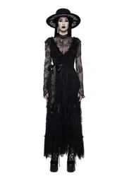 [Widow] Nightfall Descent Maxi Dress