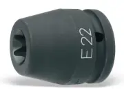 Beta Tools 728FTX 3/4" Square Drive Torx Impact Socket E22 007280422