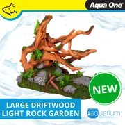 Aqua One Ecoscape Driftwood Light on Rock Garden Large (37942)