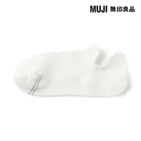 在飛比找momo購物網優惠-【MUJI 無印良品】男棉混腳跟防磨淺口直角襪(共10色)