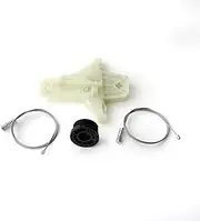 Bross Auto Parts BWR5372 Window Regulator Repair Kit Rear Right Compatible with VW Golf MK6 A6 5K 5K1 AJ5 Variant 2008-20014 5-Door 5K4839462