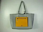 BOTKIER Park Slope Leather Tote with Yellow Accessory Bag~Marigold Pop~NWT!!!